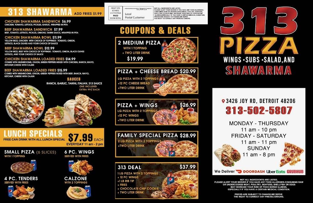 313 Pizza Greek